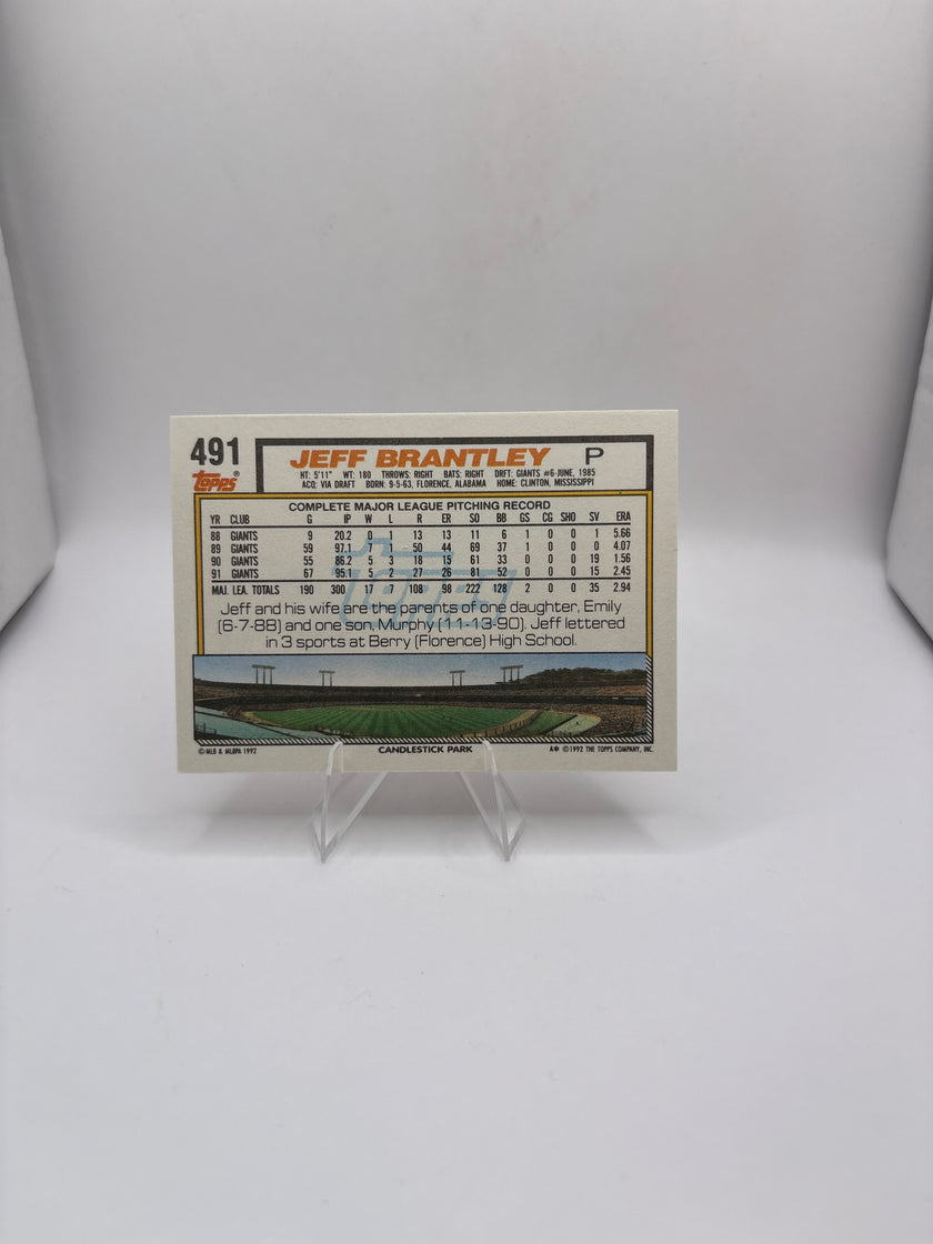 Topps Jeff Brantley