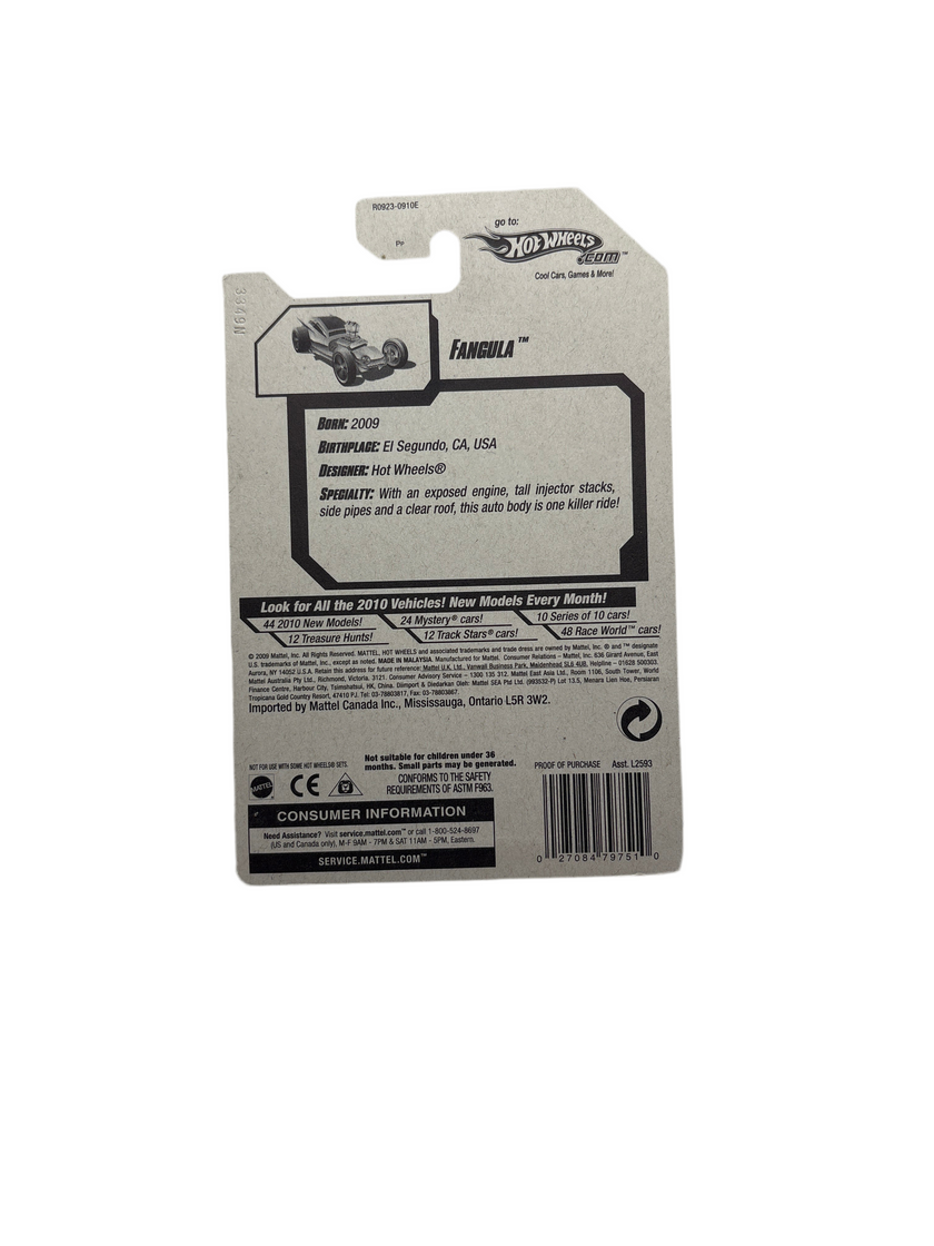 Hot Wheels Fangula Diecast