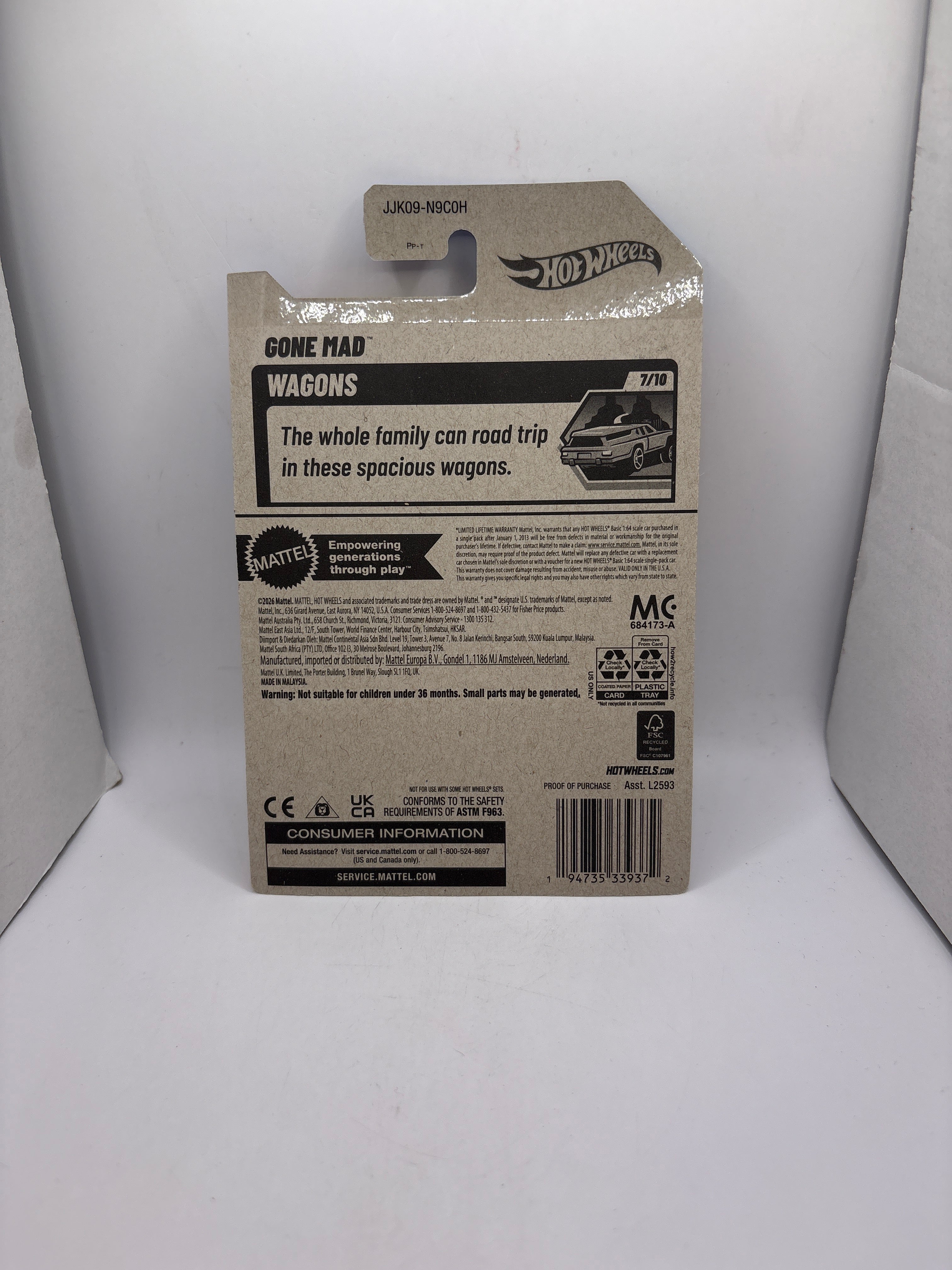 Hot Wheels Gone Mad Diecast