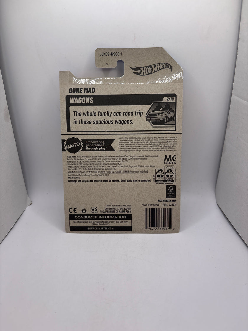 Hot Wheels Gone Mad Diecast