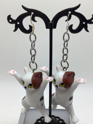 Cat earrings