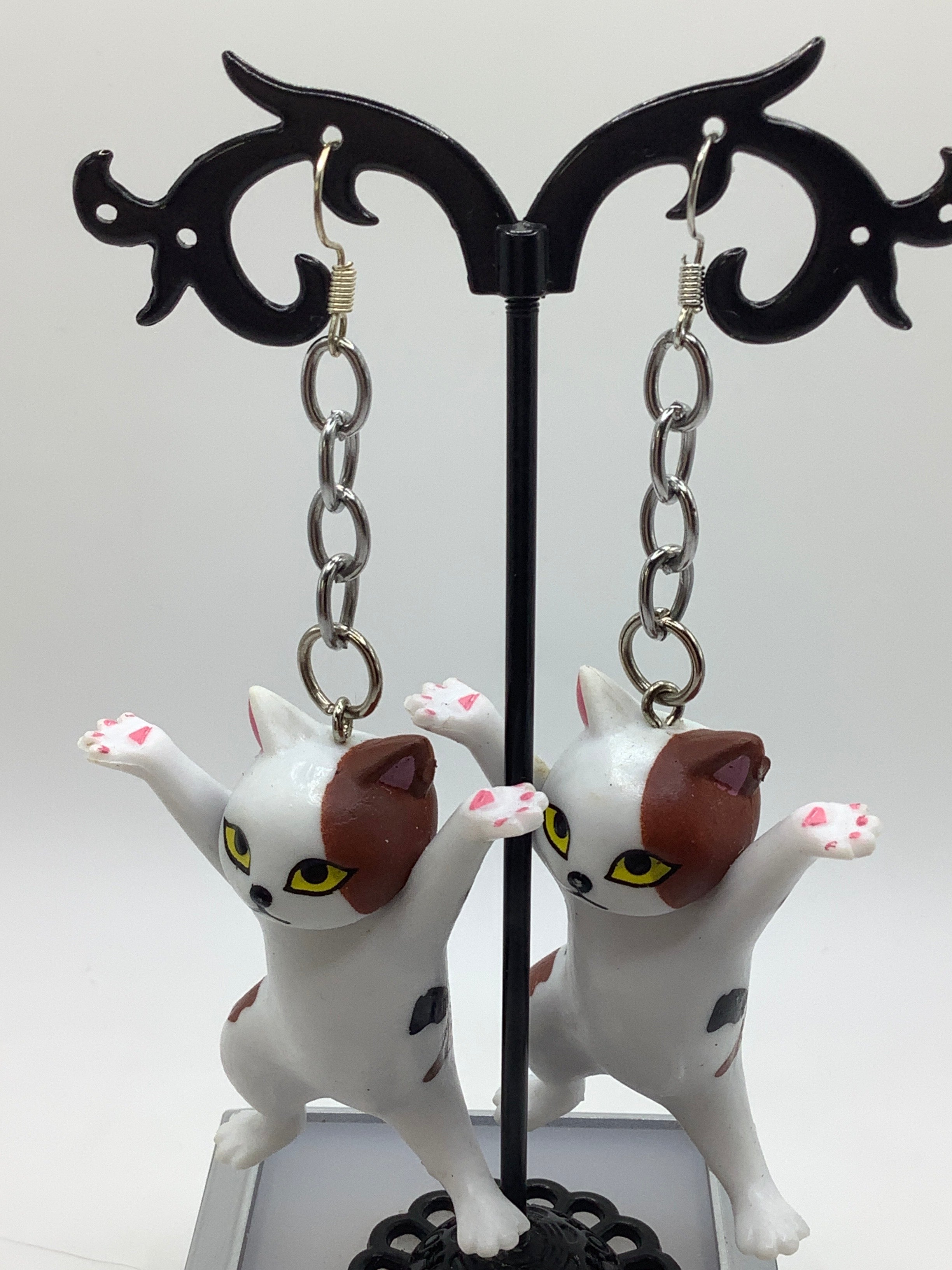 Cat earrings