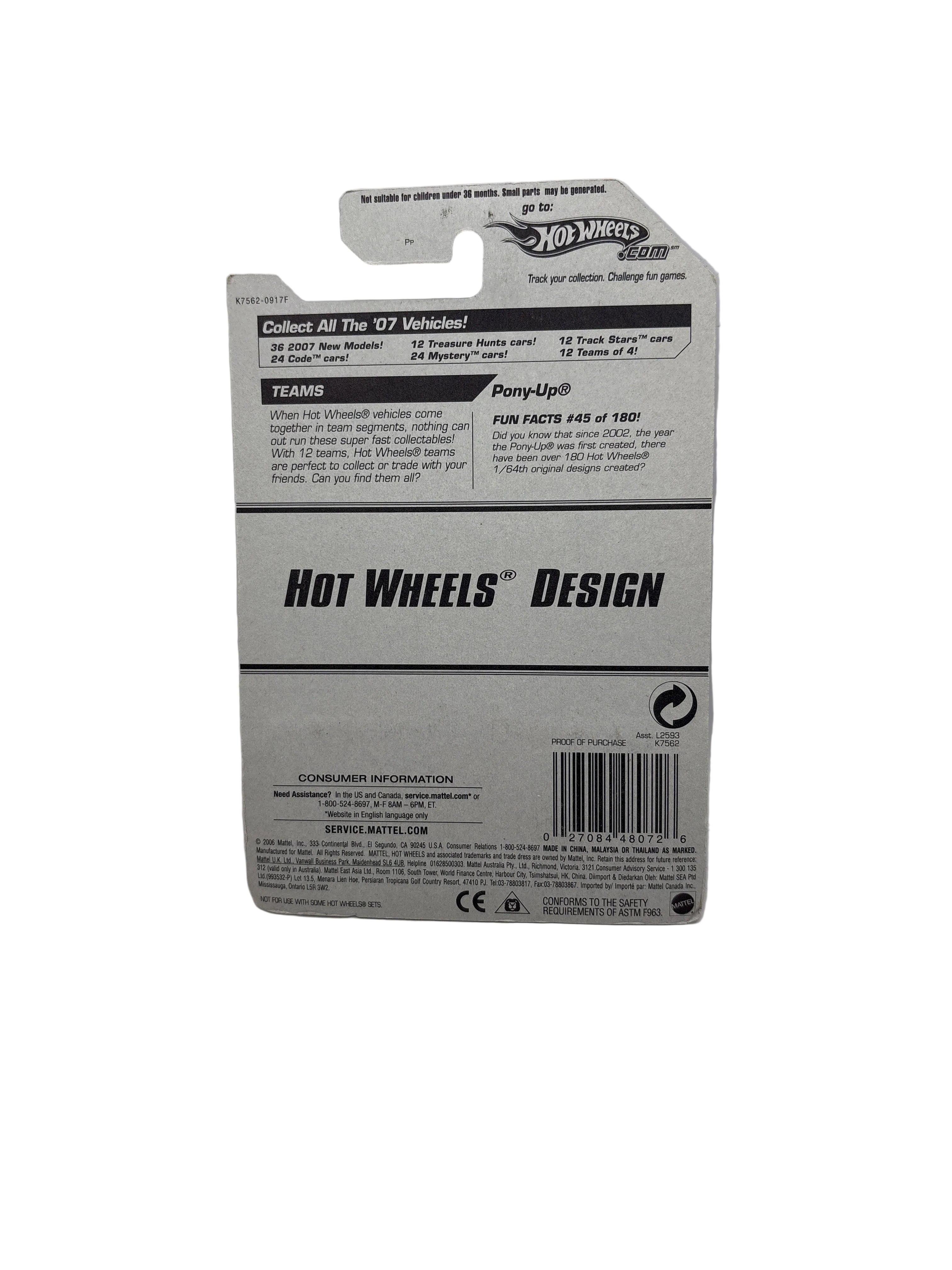 Hot Wheels Pony-Up Diecast
