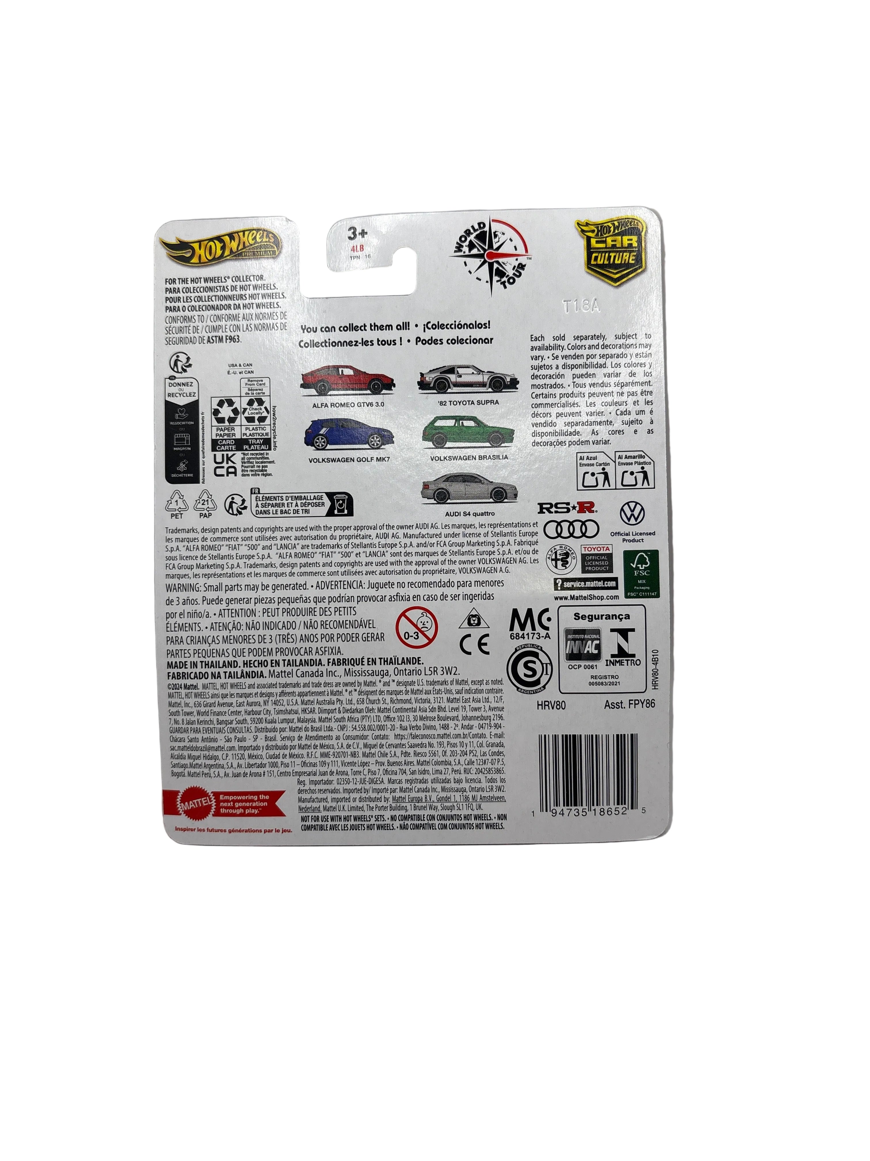 Hot Wheels Alfa Romeo GTV6 3.0 Diecast red