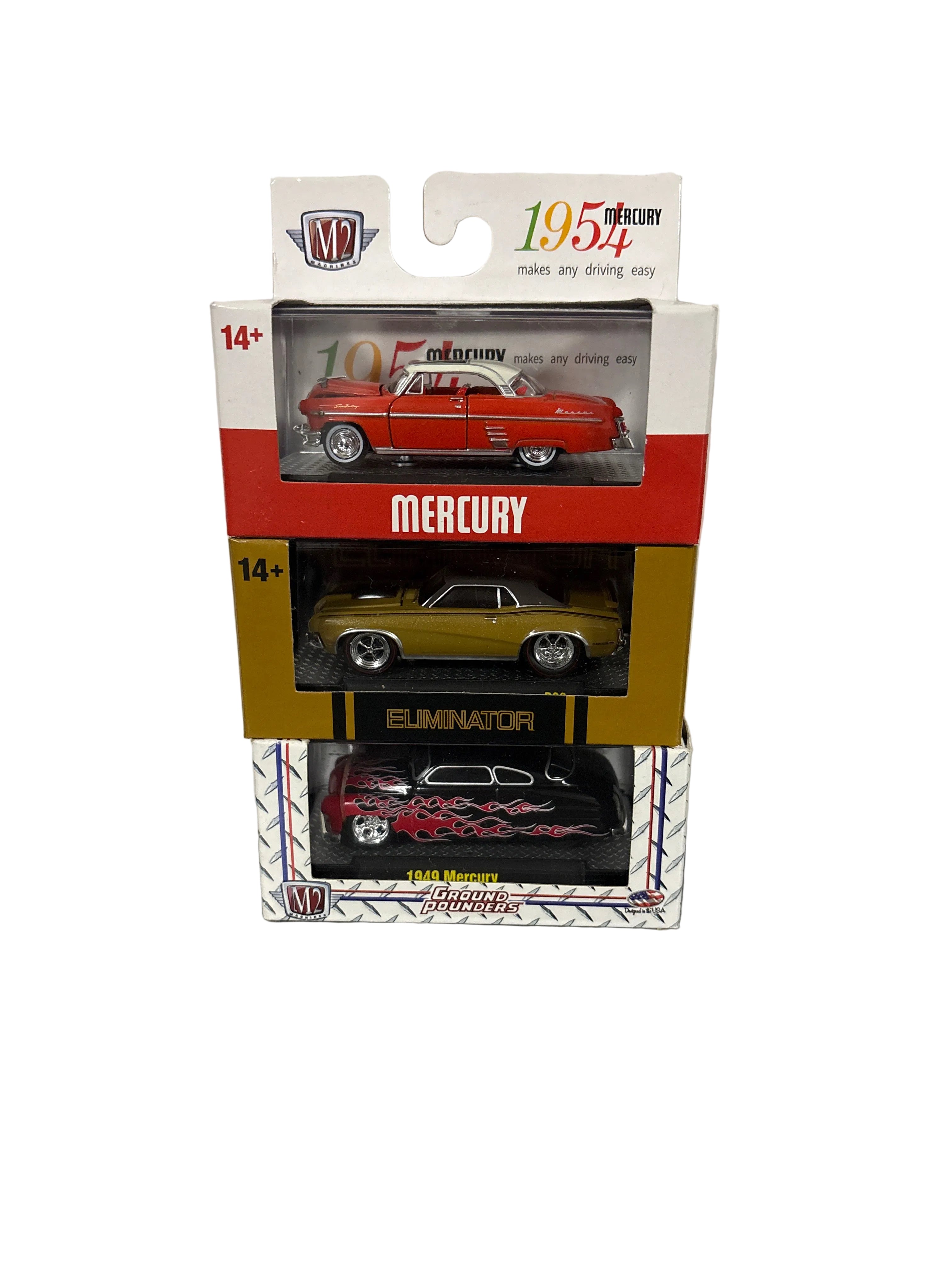 M2 Mercury 3 Pack Diecast
