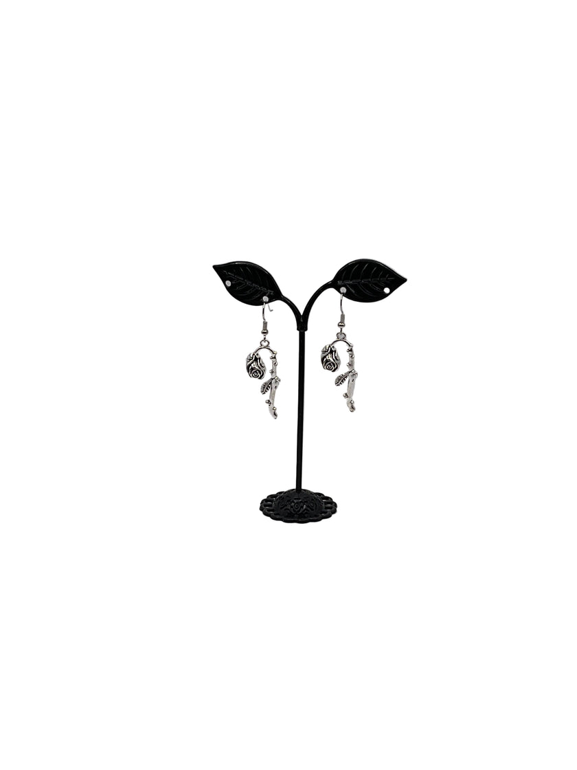Wilting Rose Earrings