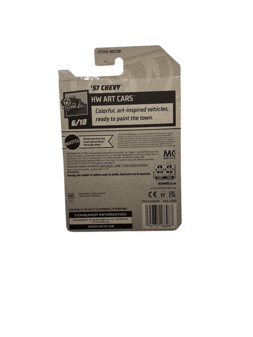 Hot Wheels 57 Chevy Diecast