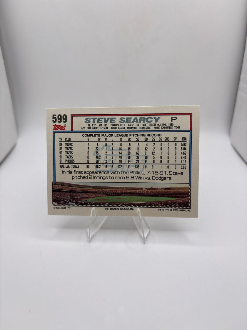 Topps Steve Searcy