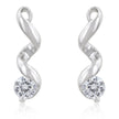 Solitaire Drop Earrings