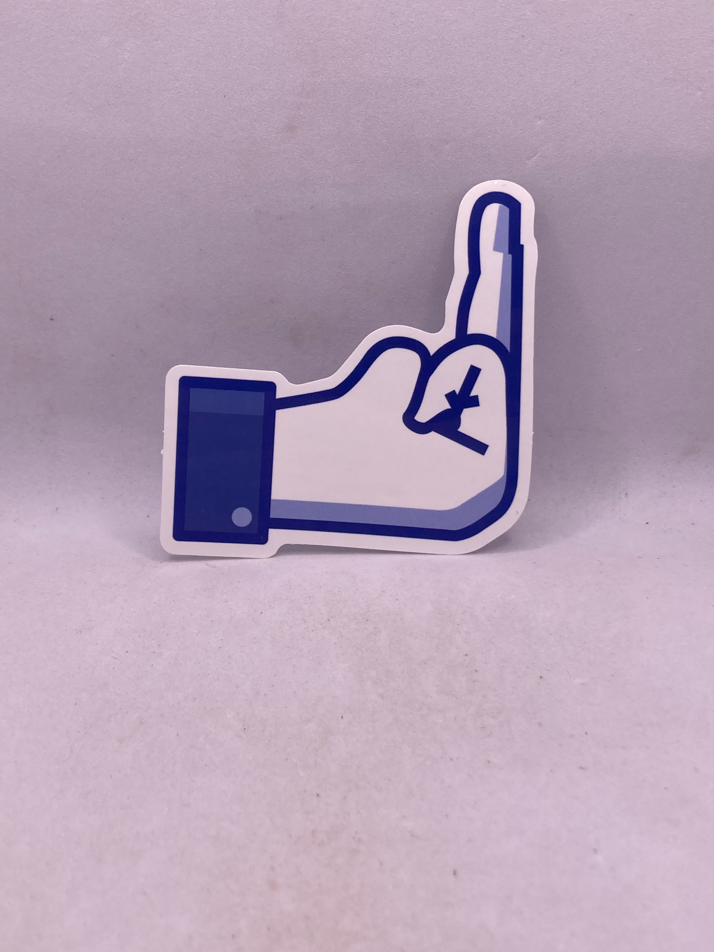 Middle Finger Sticker – S and E Hobbies and Collectables