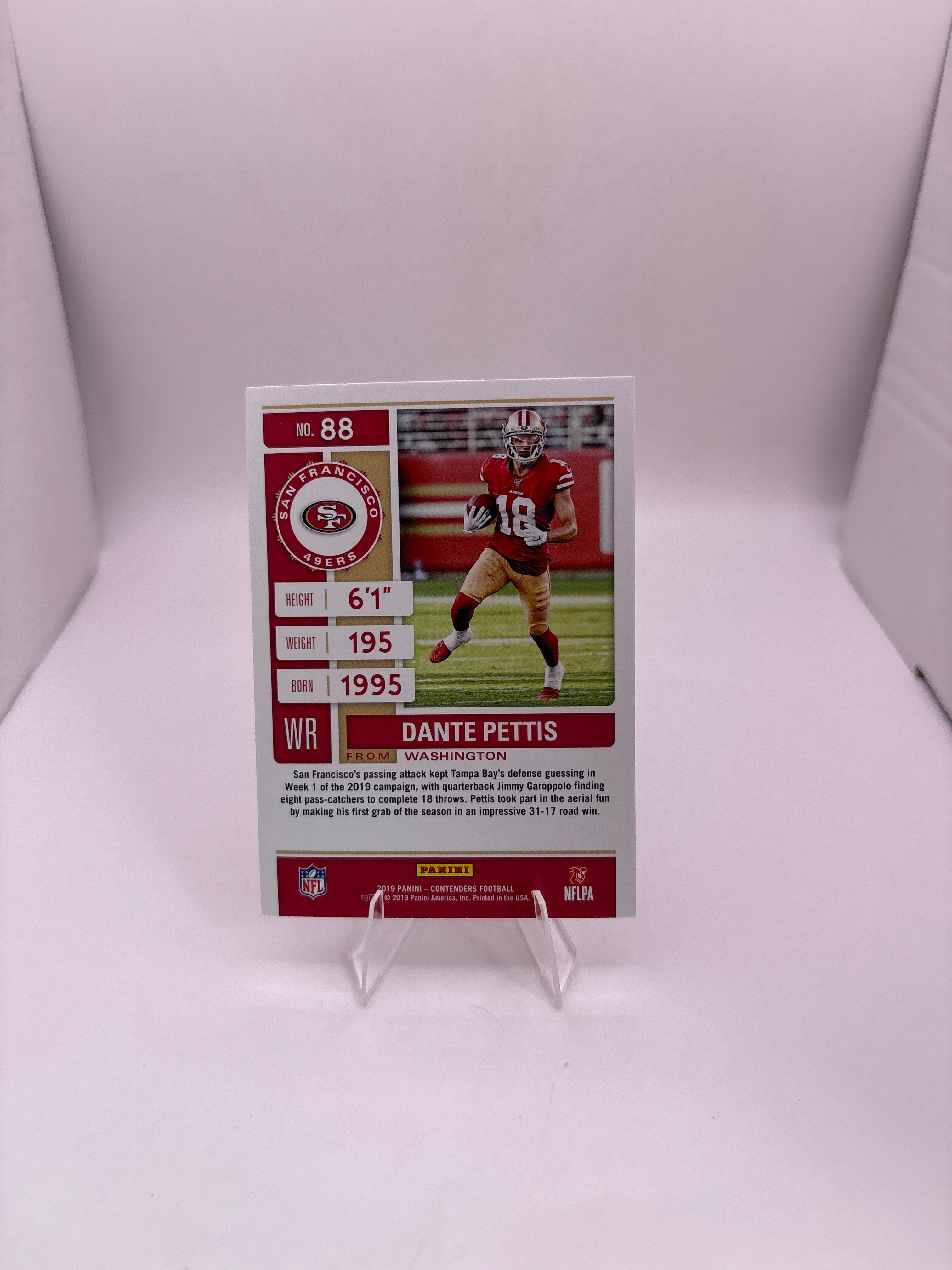 Contenders Dante Pettis