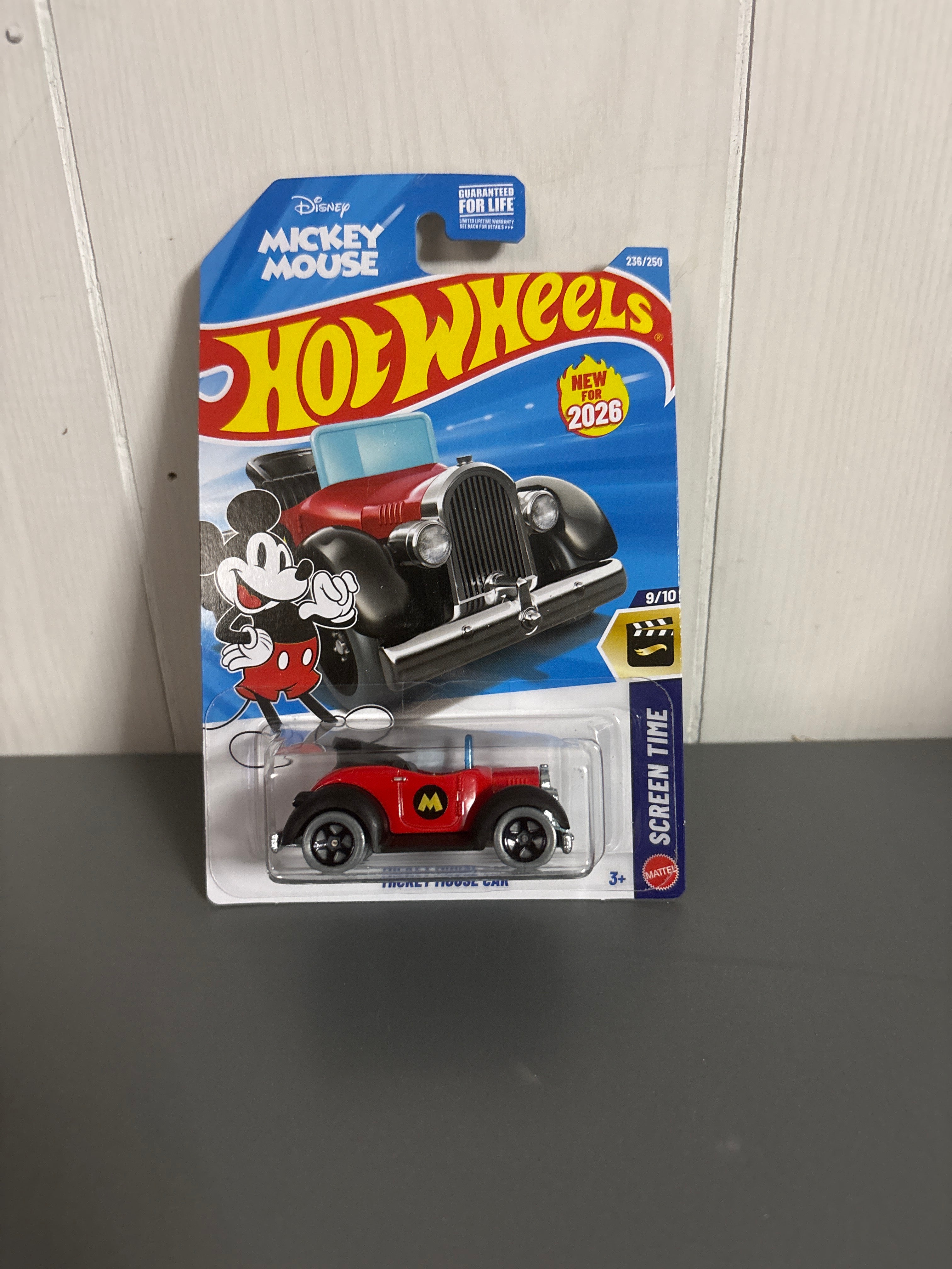 Hot Wheels Mickey Mouse Car Diecast