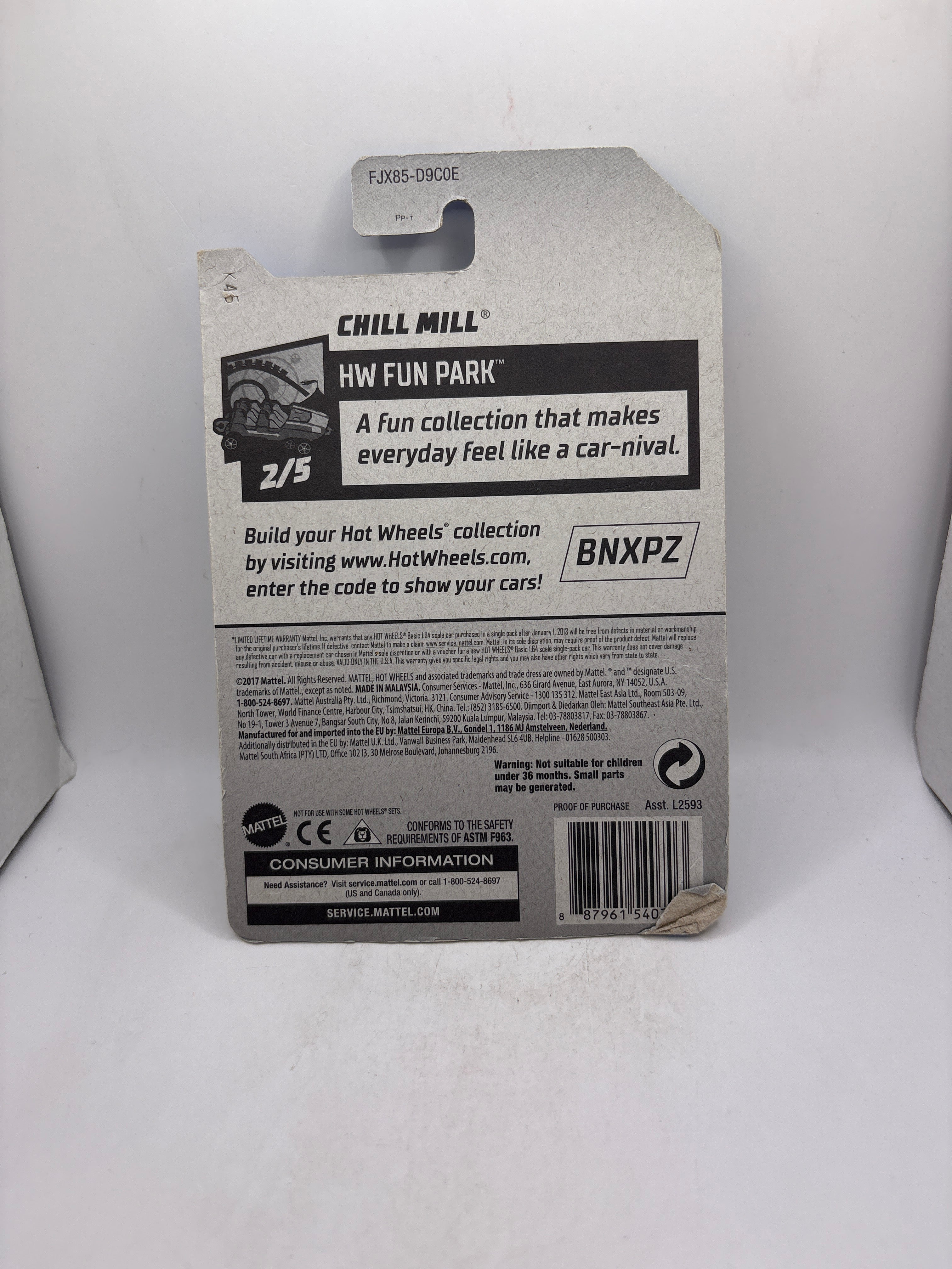 Hot Wheels Chill Mill Diecast
