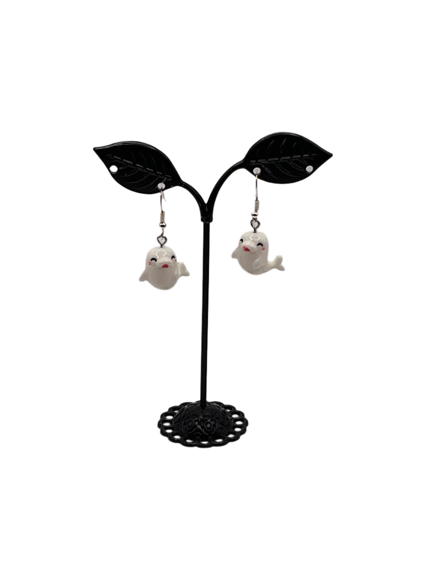 Pendientes de delfines