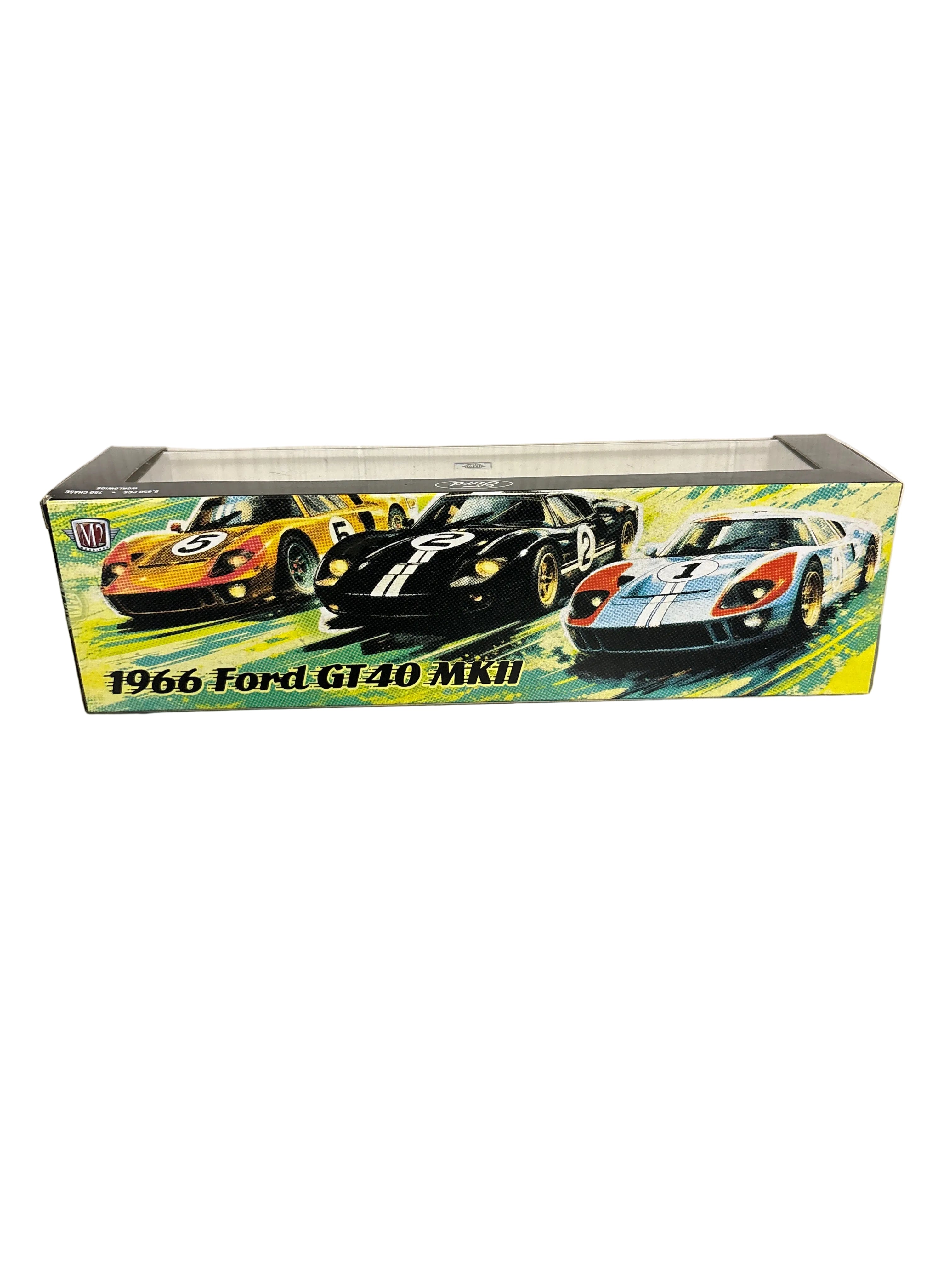 M2 1966 Ford GT40 MK II Diecast multi color