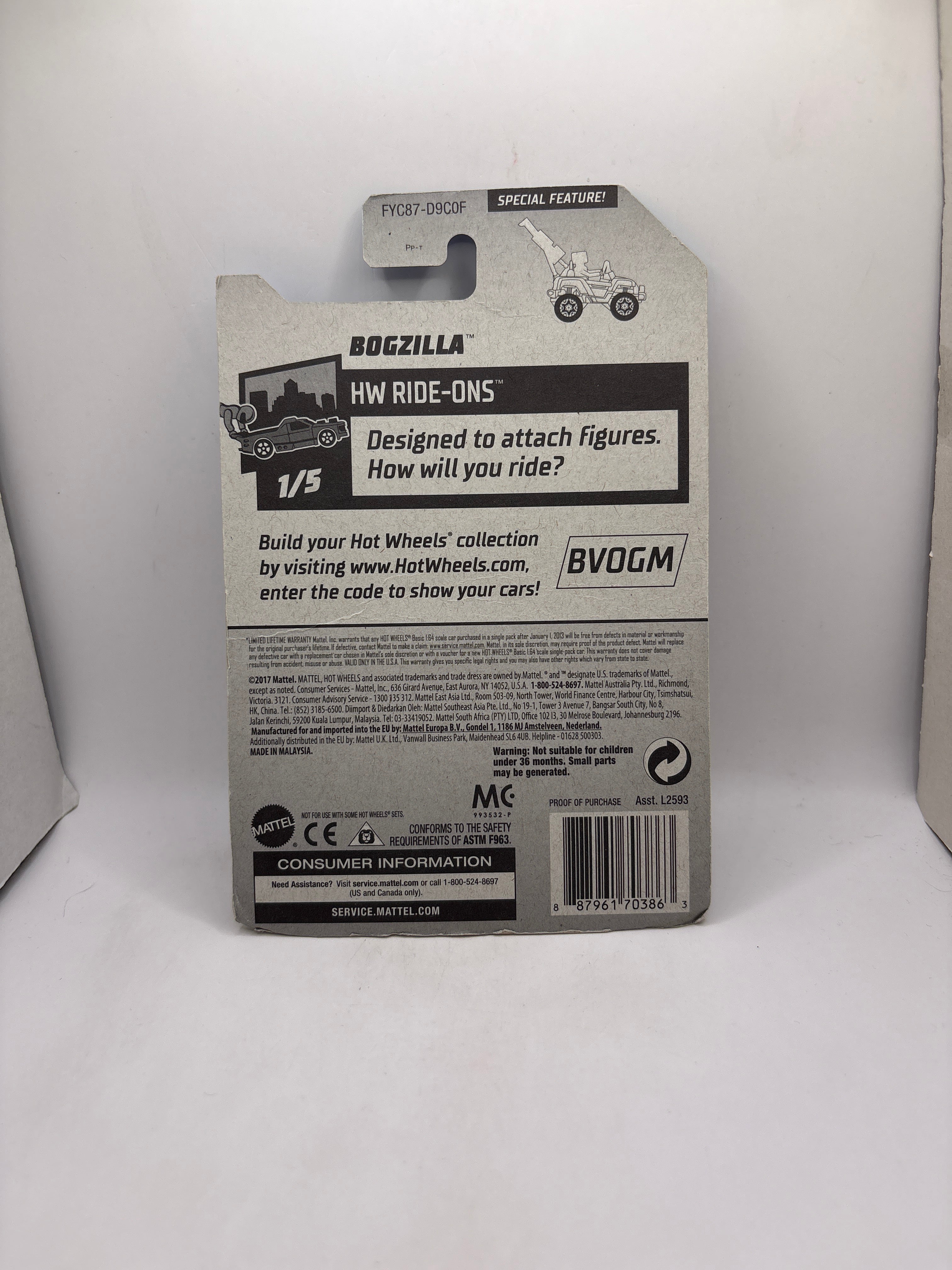 Hot Wheels Bogzilla Diecast