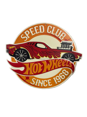 Hot Wheels Speed Club Sign