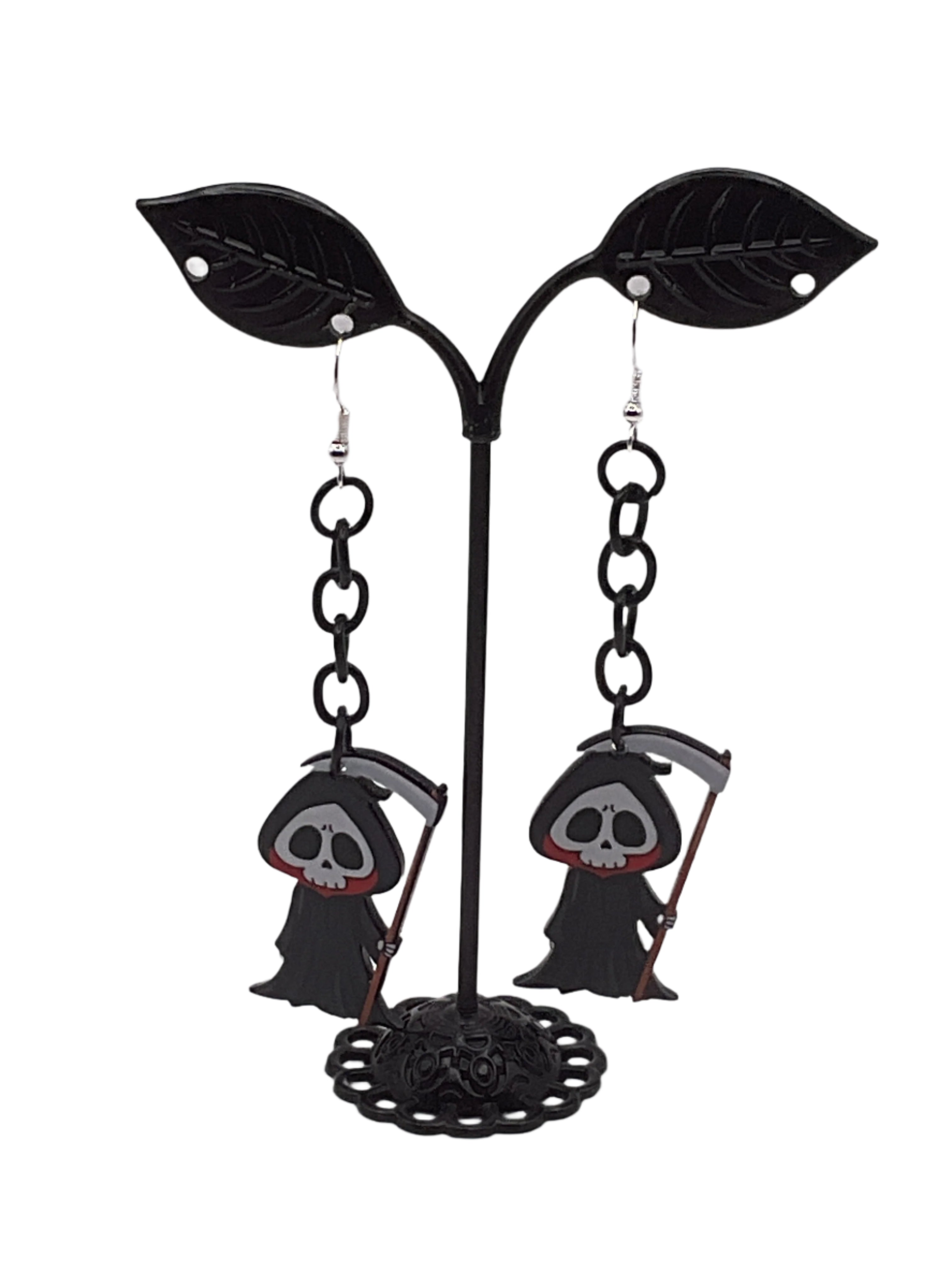Grim Reaper Earrings