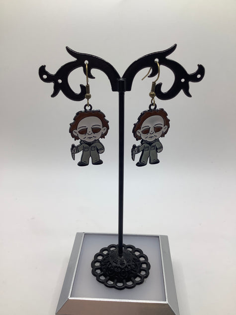 Micheal Myers Halloween Earrings