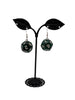 D12 Green Dice Earrings