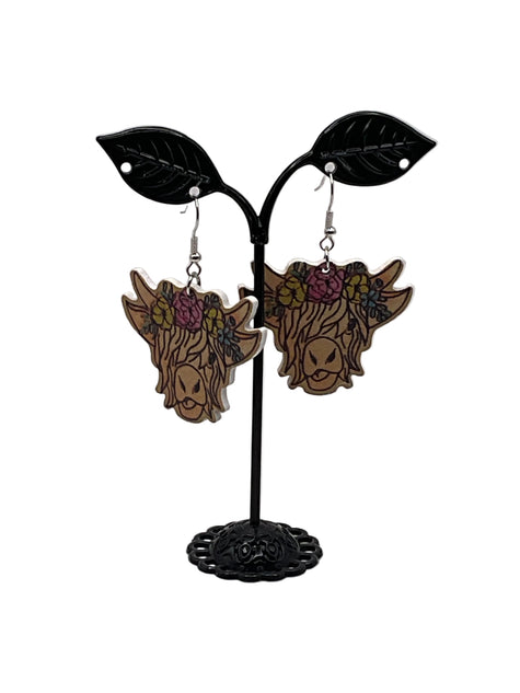 Highland Cow Earrings