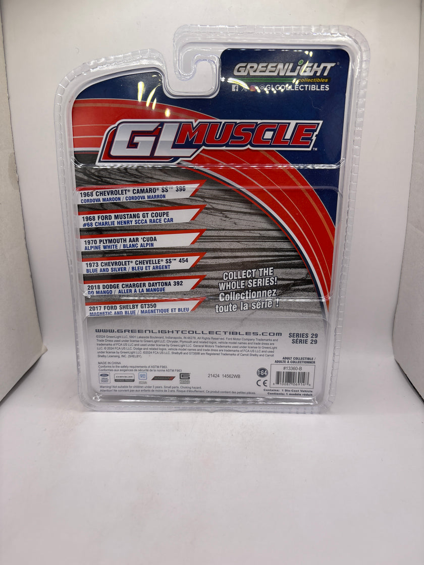 Greenlight 1968 Ford Mustang GT Coupe Diecast