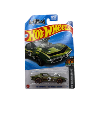 Hot Wheels 68 Corvette-Gas Monkey Garage Diecast