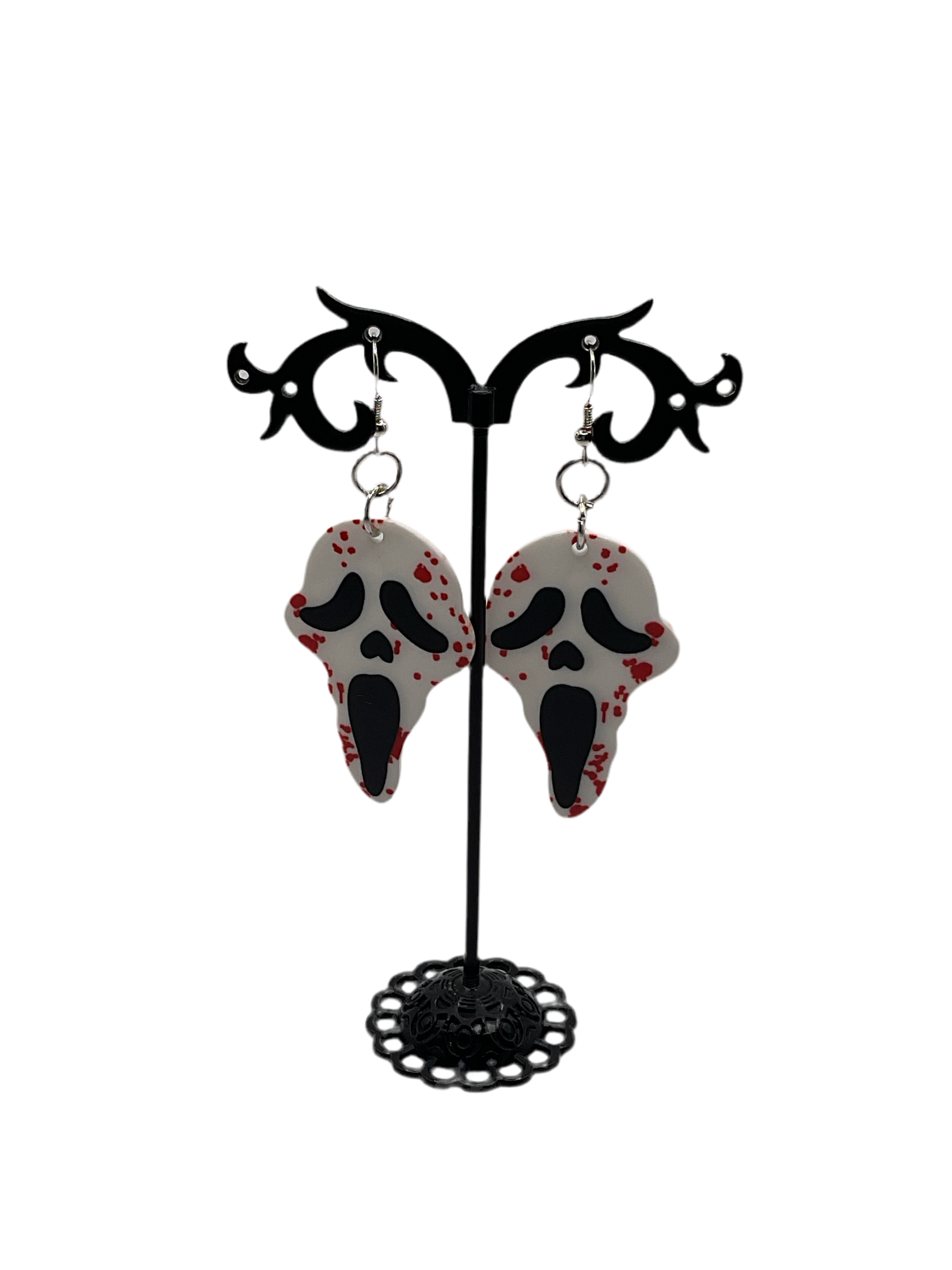 Scream earrings