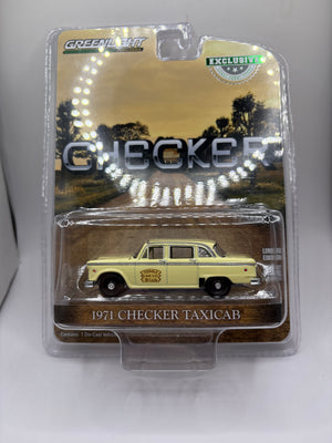 Greenlight 1971 Checker Taxicab Diecast