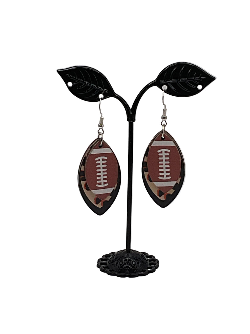 Football Earrings