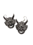Hannya Mask Earrings