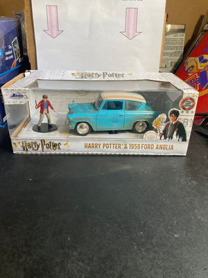 Jada Harry Potter & 1959 Ford Anglia Diecast
