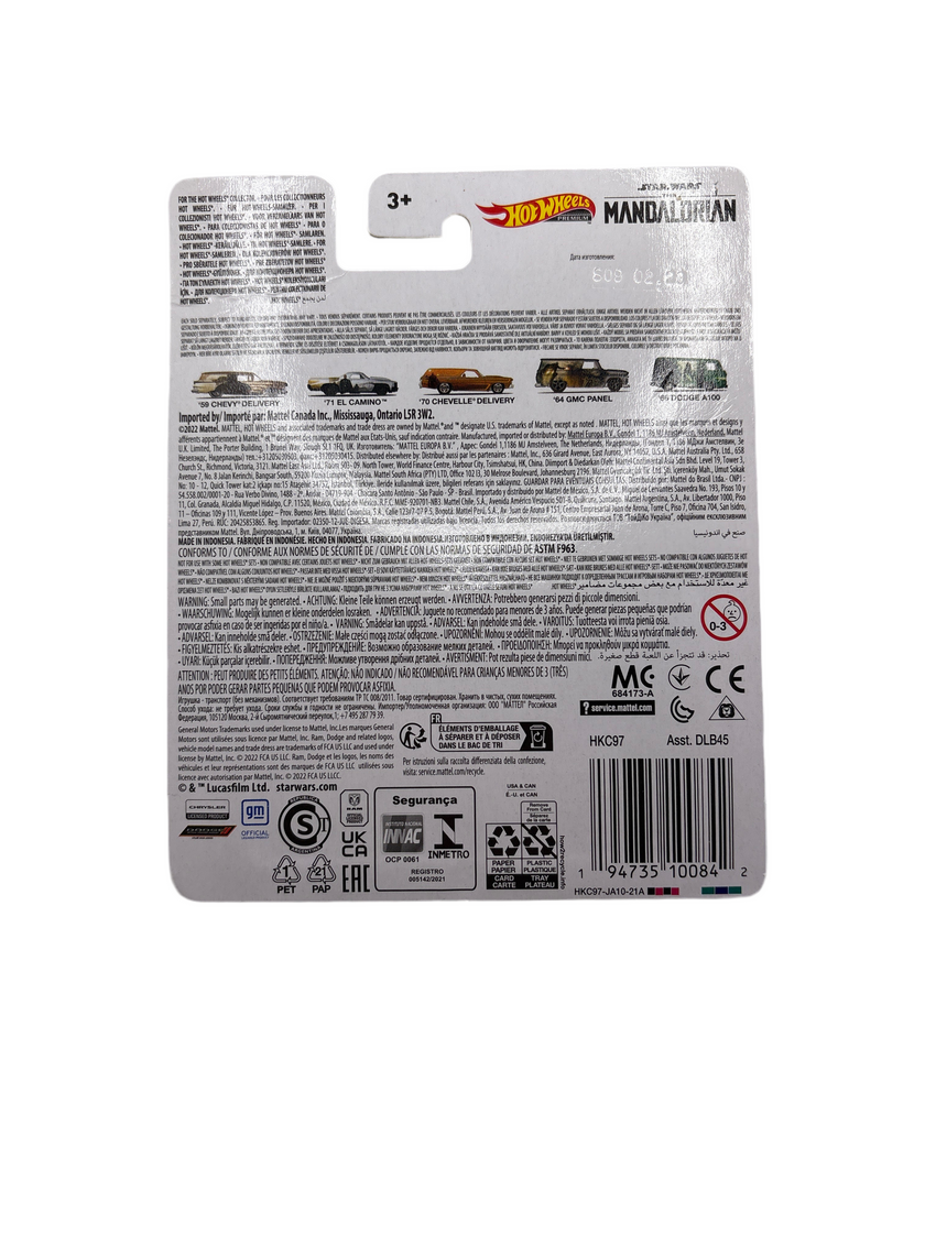 Hot Wheels 66 Dodge A100 Diecast