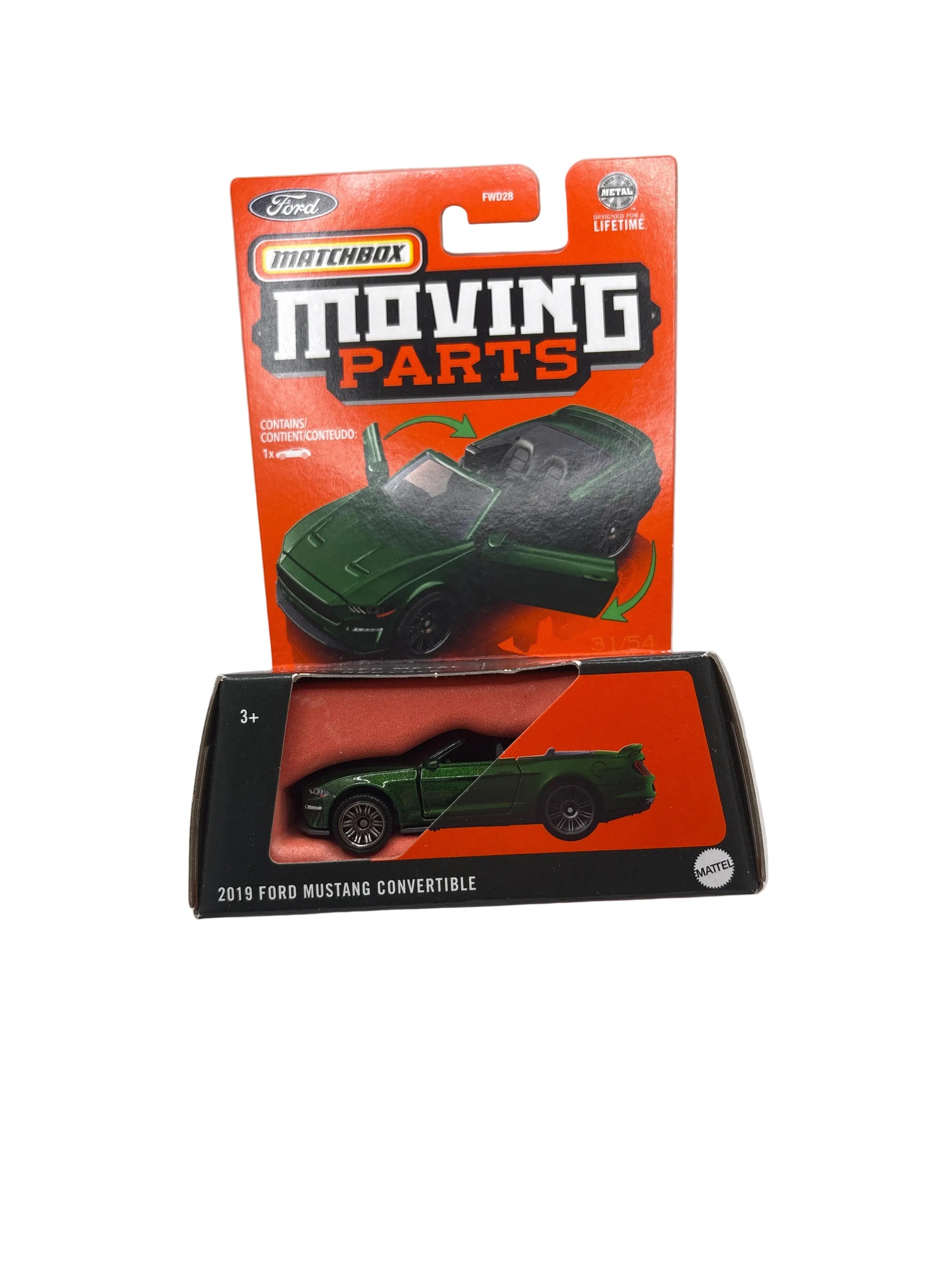 Matchbox 2019 Ford Mustang Convertible Diecast