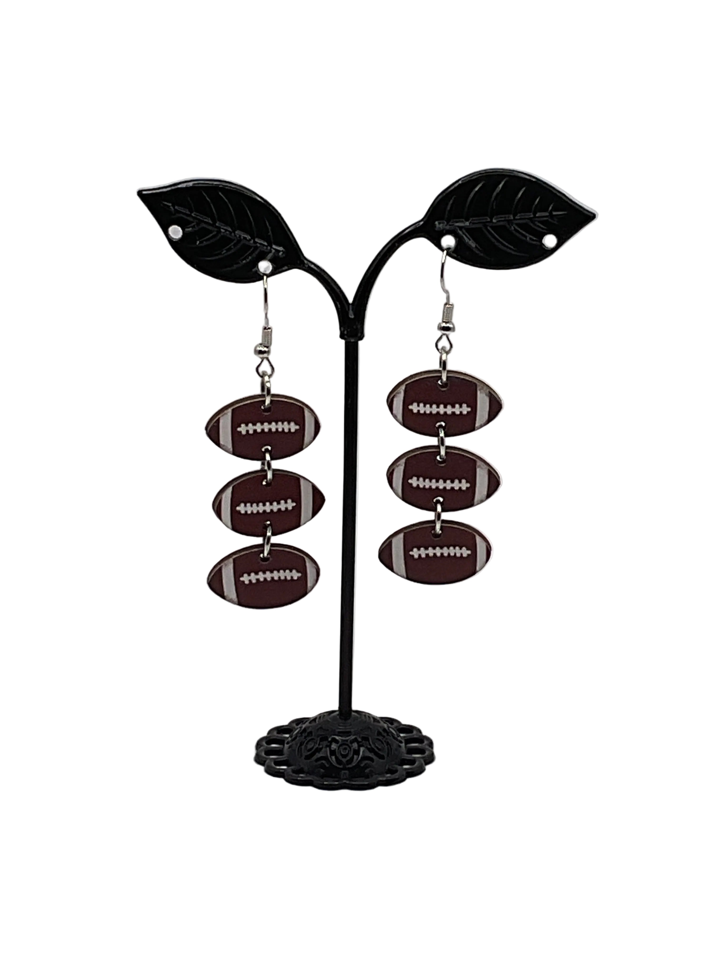 Football Earrings