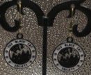 Black Cat Society Earrings