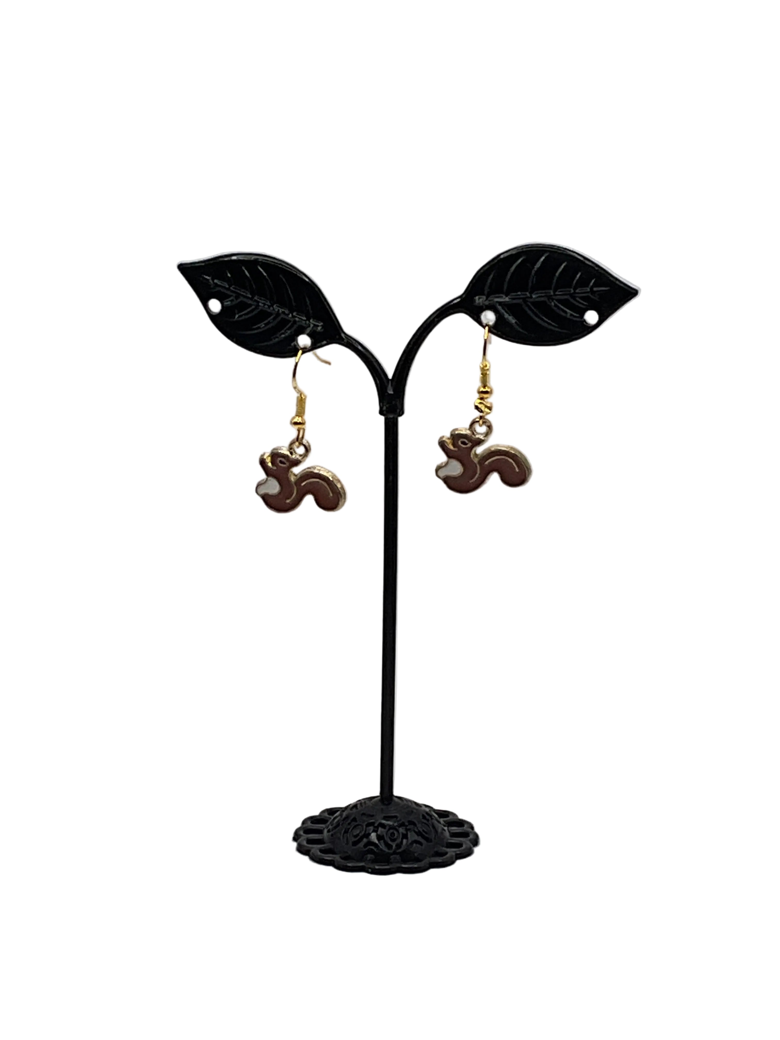 Squirrel Earrings