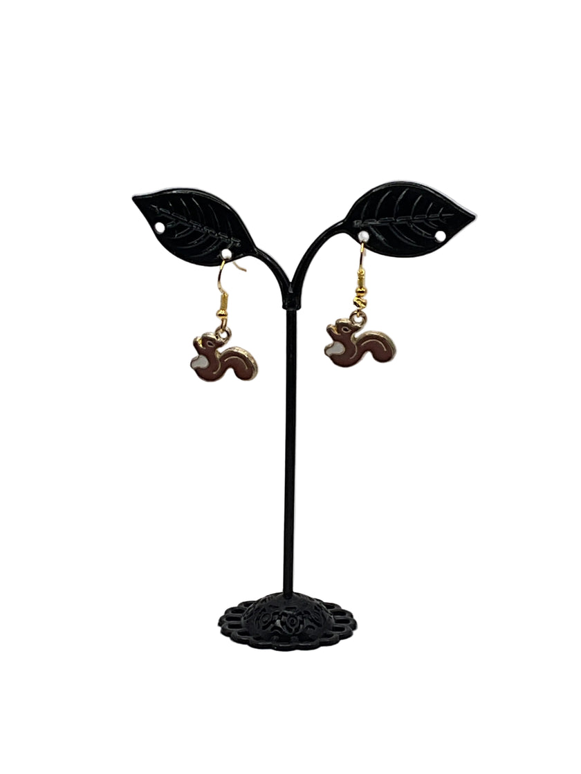 Squirrel Earrings