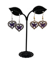 Butterfly Heart Earrings