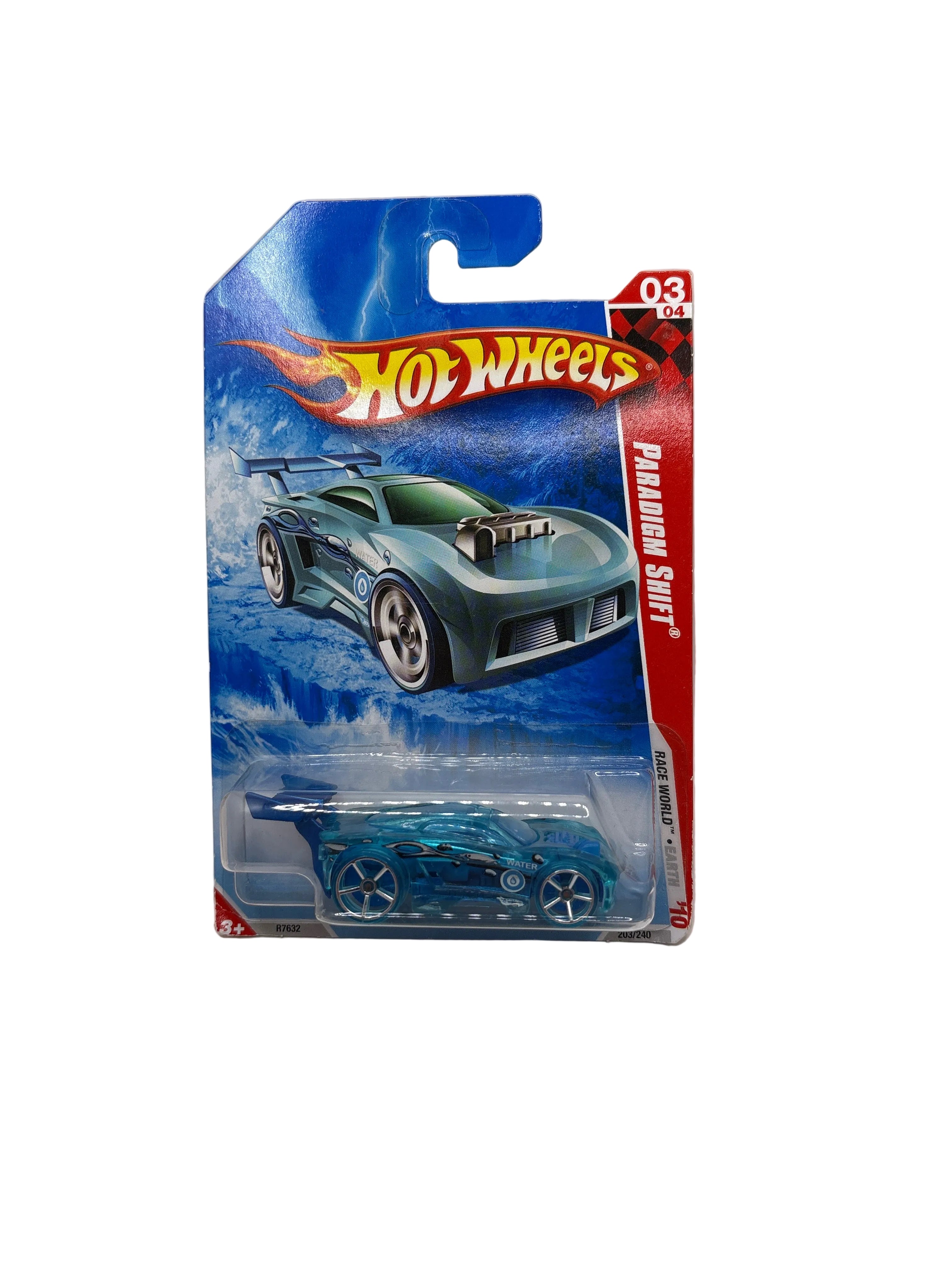 Hot Wheels Paradigm Shift Diecast blue