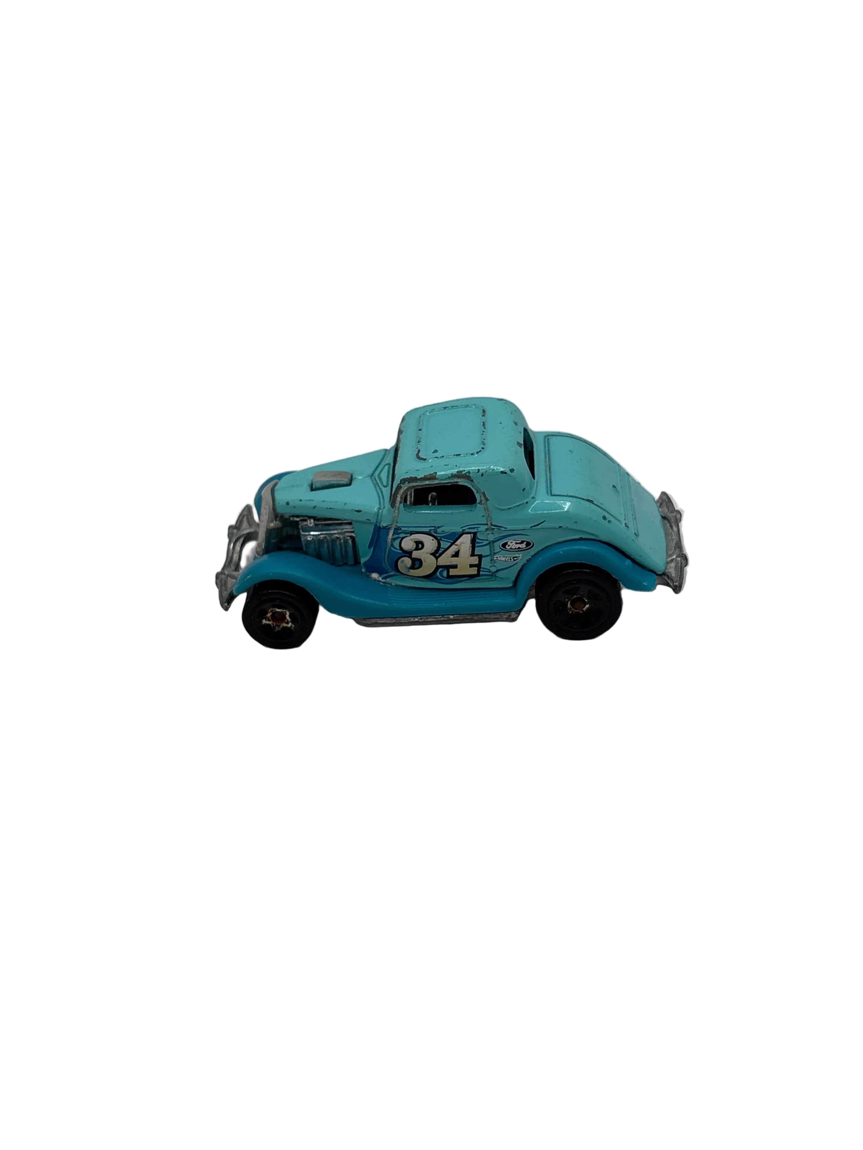 Hot Wheels 34 3-Window Diecast blue
