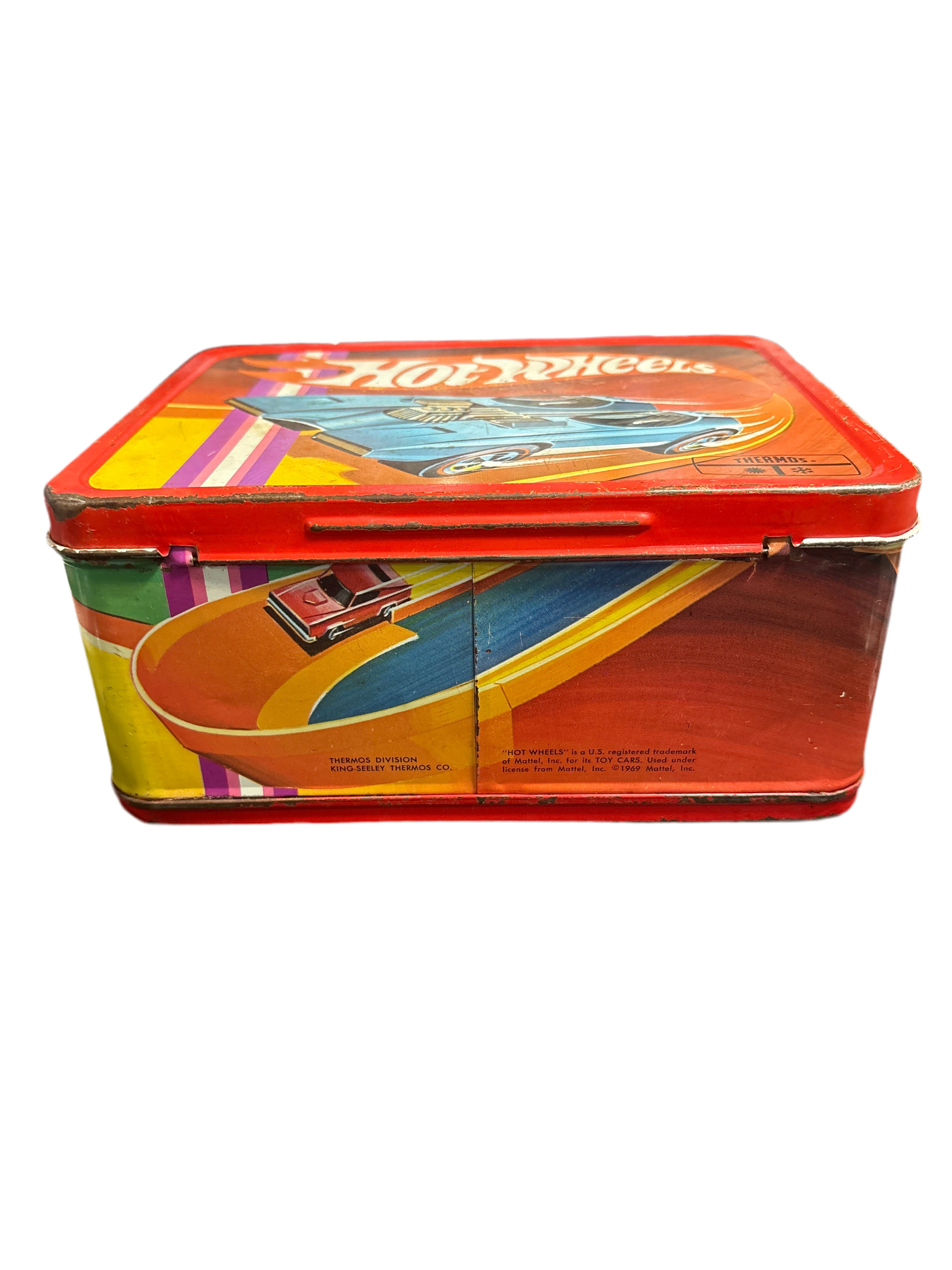 Hot Wheels Lunch Box With Thermos multi color