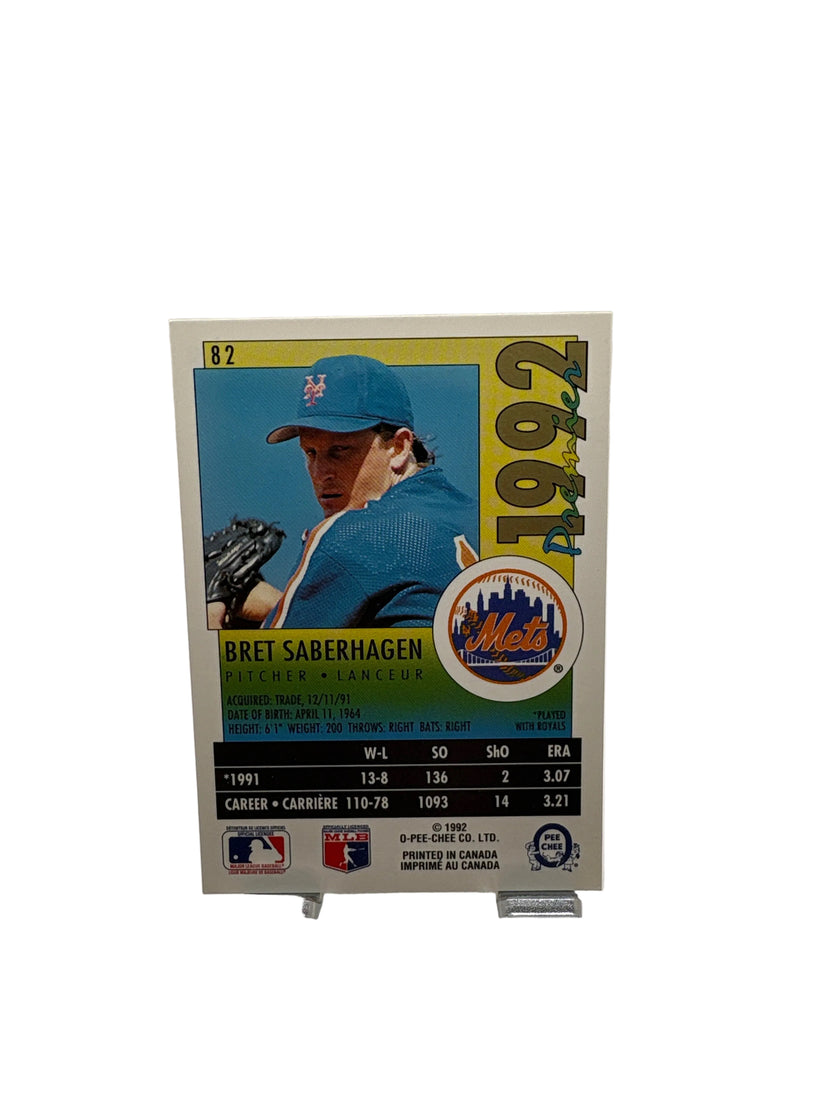 Premier Bret Saberhagen