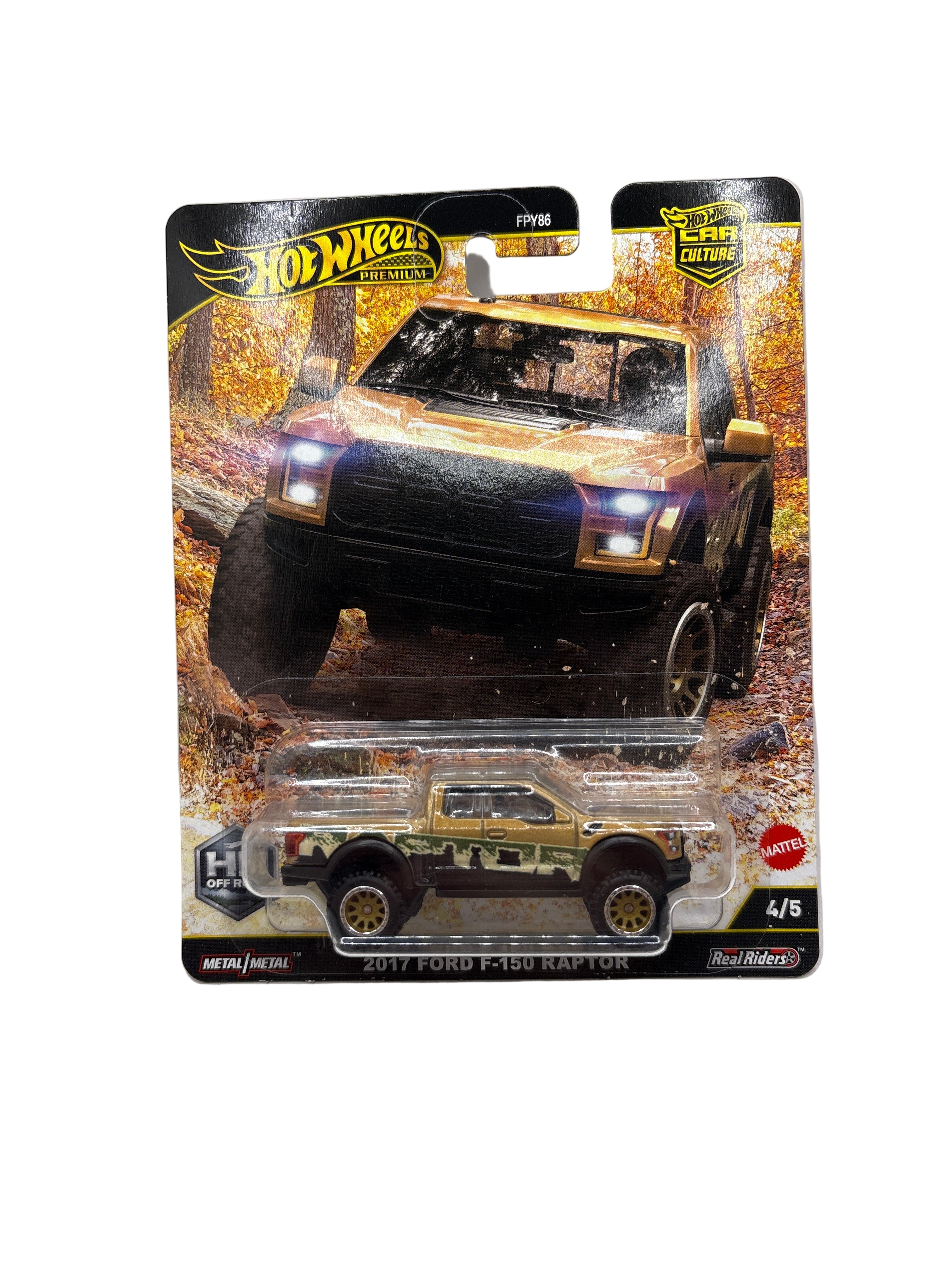 Hot Wheels 2017 Ford F-150 Raptor Diecast