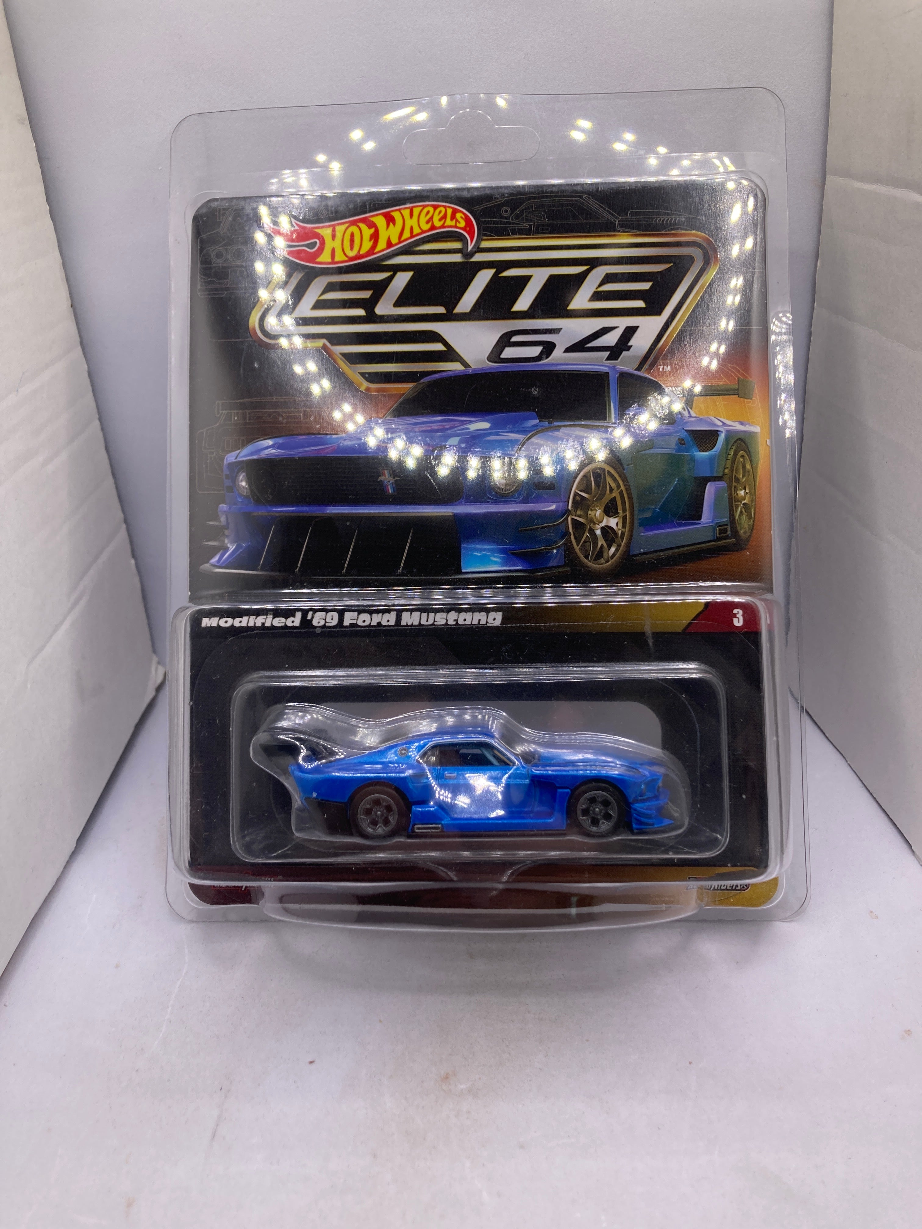 Hot Wheels Modified 69 Ford Mustang Diecast