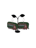 Large Christmas Santa Camper Earrings