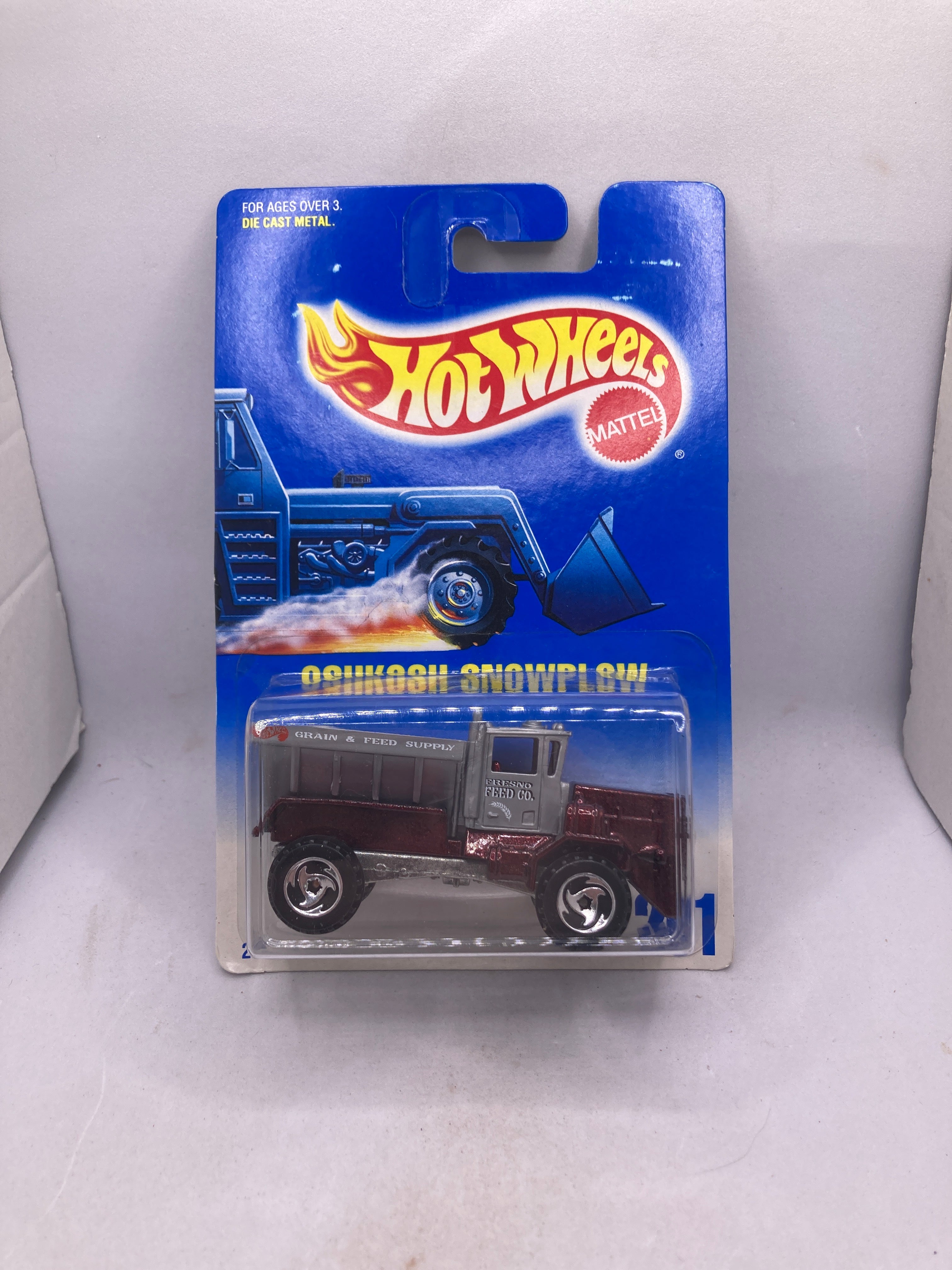 Hot Wheels Oshkosh Snowplow Diecast