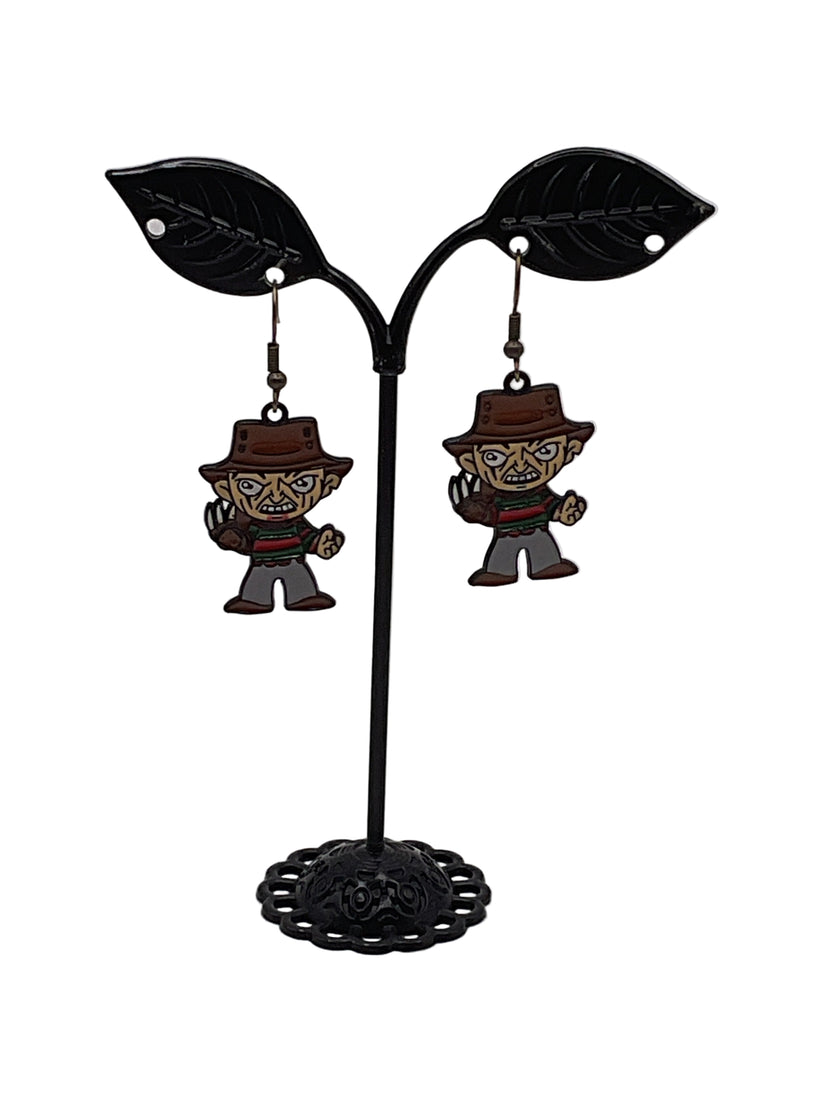 Horror Film Small Character Earrings