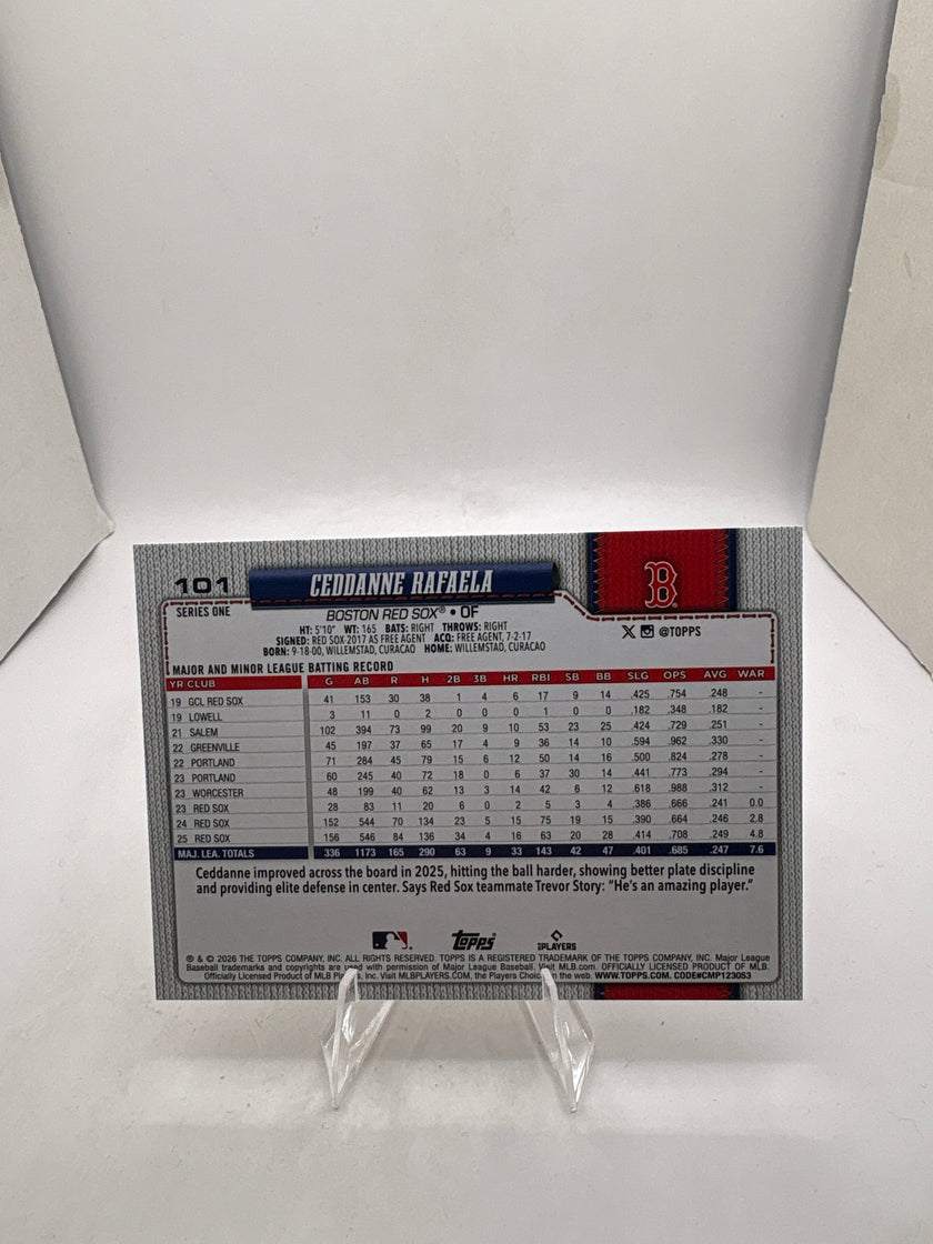 Topps Ceddanne Rafaela