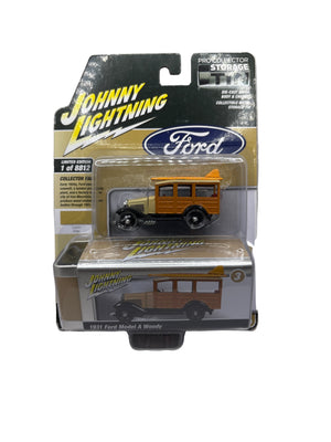 Johnny Lightning 1931 Ford Model A Woody Diecast